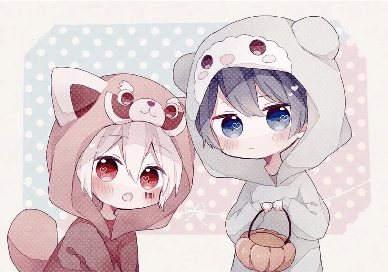 Cảm nhận sự dễ thương qua chibi cặp đôi dễ thương