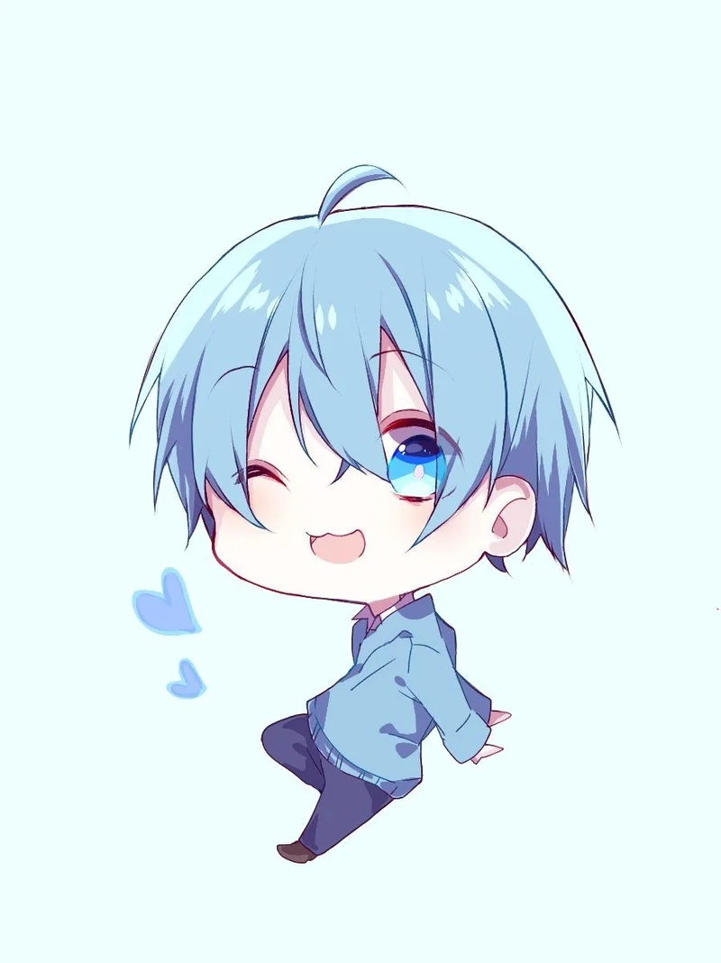 Cảm nhận sự dễ thương qua ảnh chibi nam cute