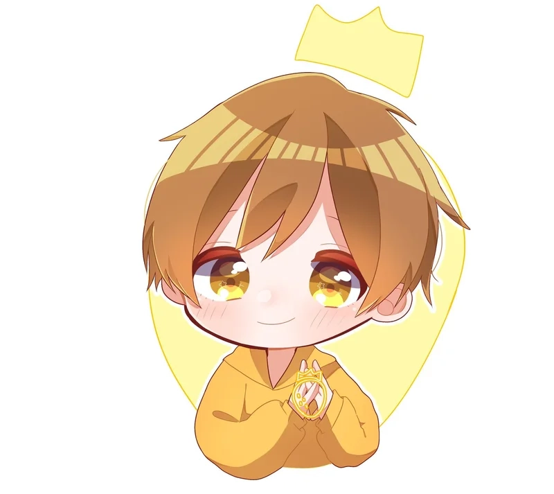 Cảm nhận sự dễ thương qua ảnh anime cute chibi nam