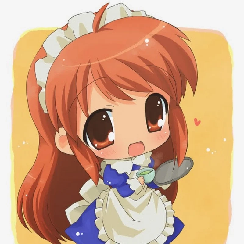 Khám phá ảnh anime nữ cute chibi đầy sáng tạo