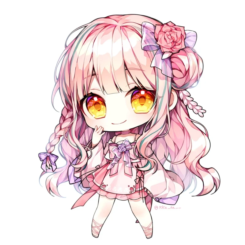 Tải ngay hình ảnh chibi cute đơn giản để làm hình nền