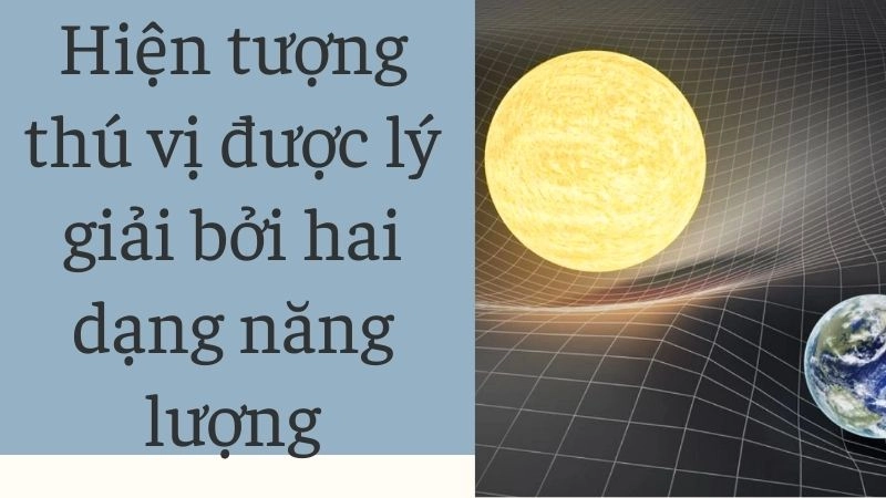 Hiện tượng thú vị được lý giải bởi hai dạng năng lượng