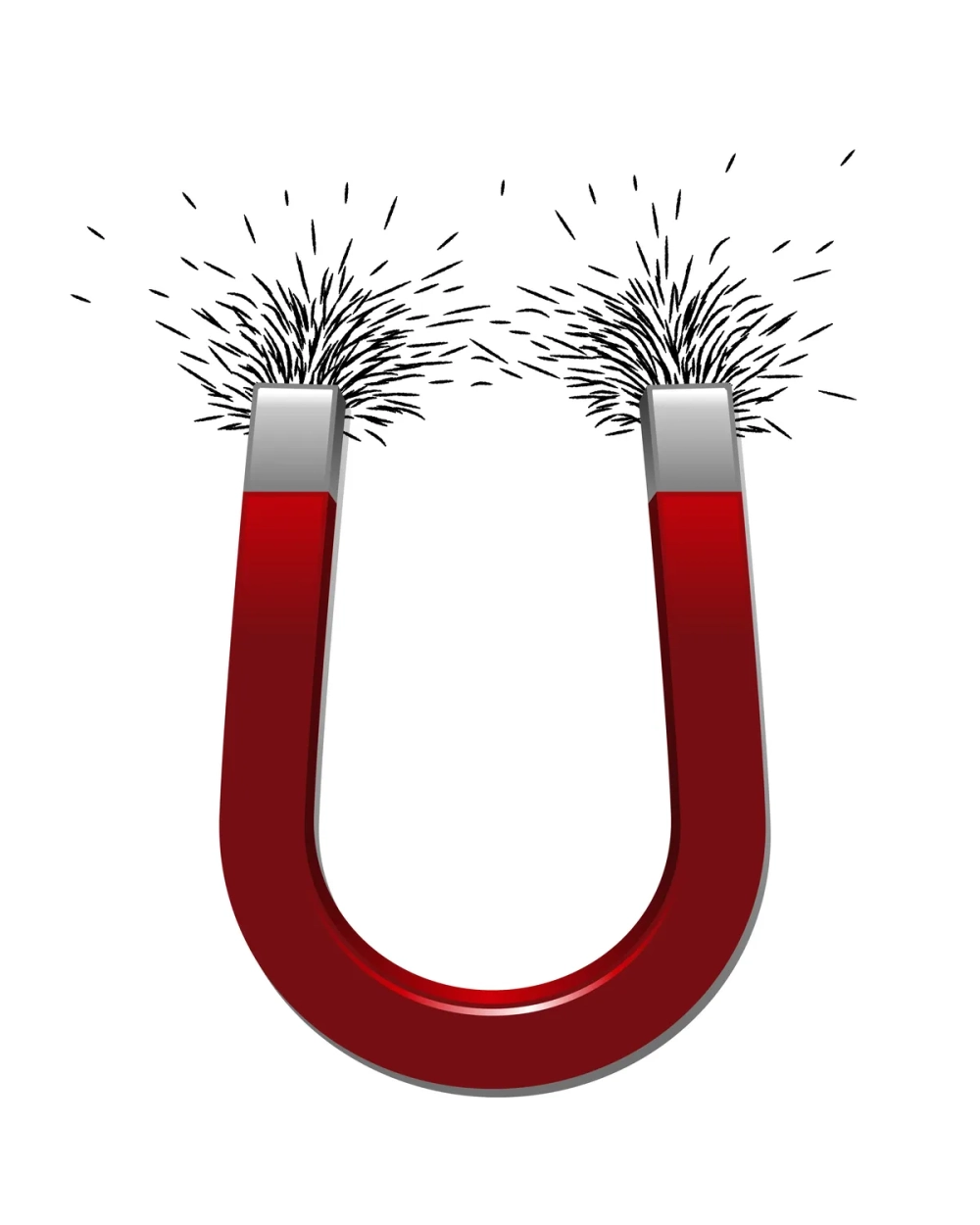 Thí nghiệm tạo hình từ phổ sắt quanh nam châm bằng mạt sắt trên mặt phẳng